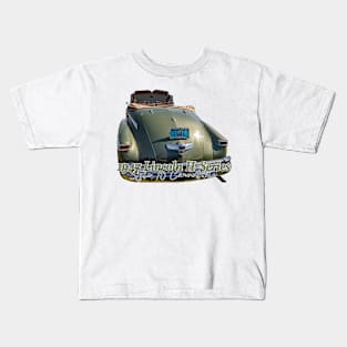 1947 Lincoln H-Series Style 76 Convertible Kids T-Shirt